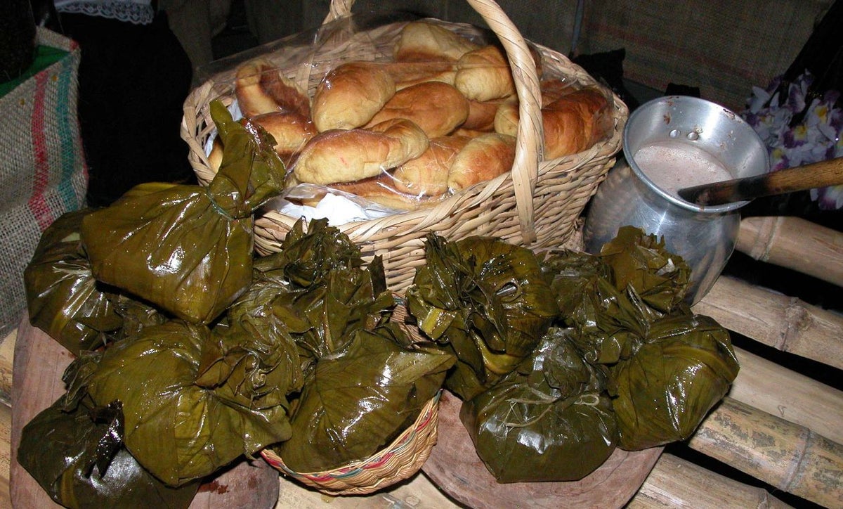 Tamales en Bogotá