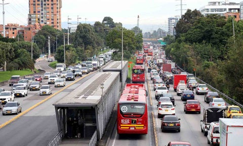 Tráfico en Bogotá 2021