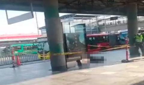 Usuario de Transmilenio murió en estación Banderas