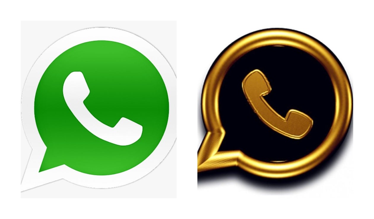 Logo de WhatsApp año nuevo