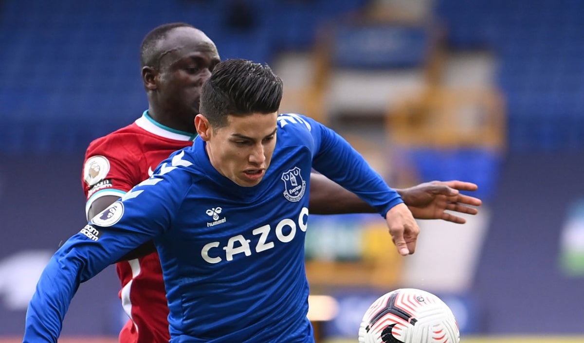James Rodríguez, Everton, Premier League