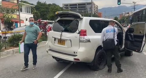 [Video] Mató a un venezolano porque le limpio el vidrio del carro en Medellín