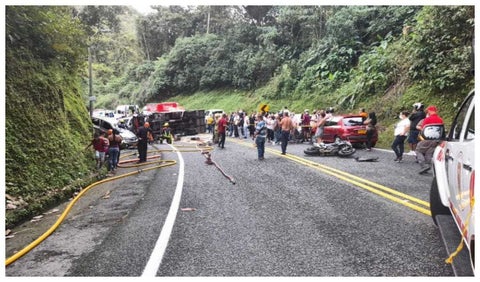 Accidente en Vía Armenia - Pereira