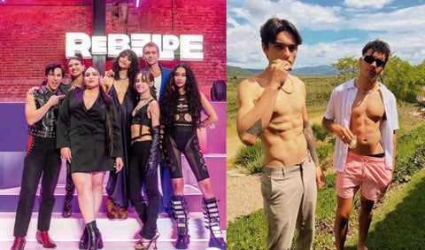 Actores de Rebelde en Netflix
