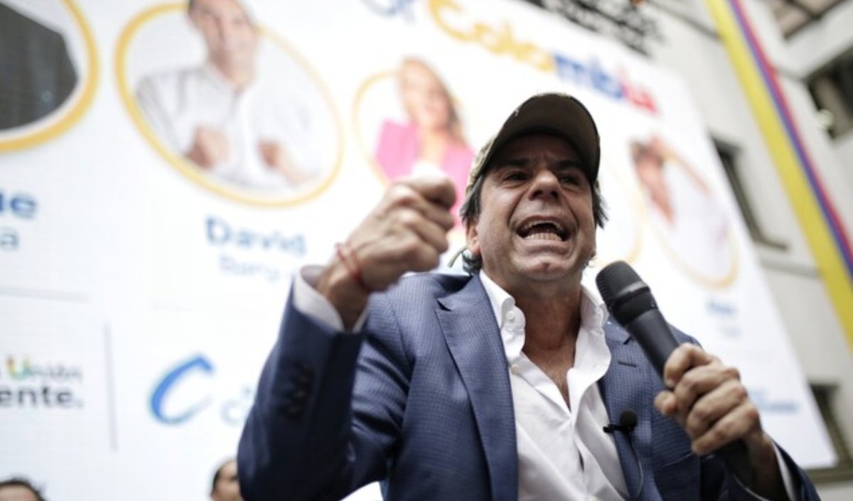 Alex Char en la inscripción de la coalición Equipo por Colombia