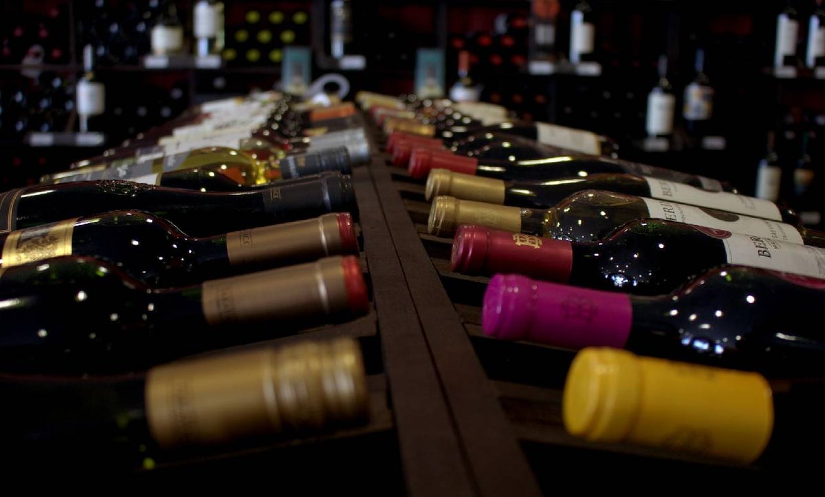 Botellas de vino