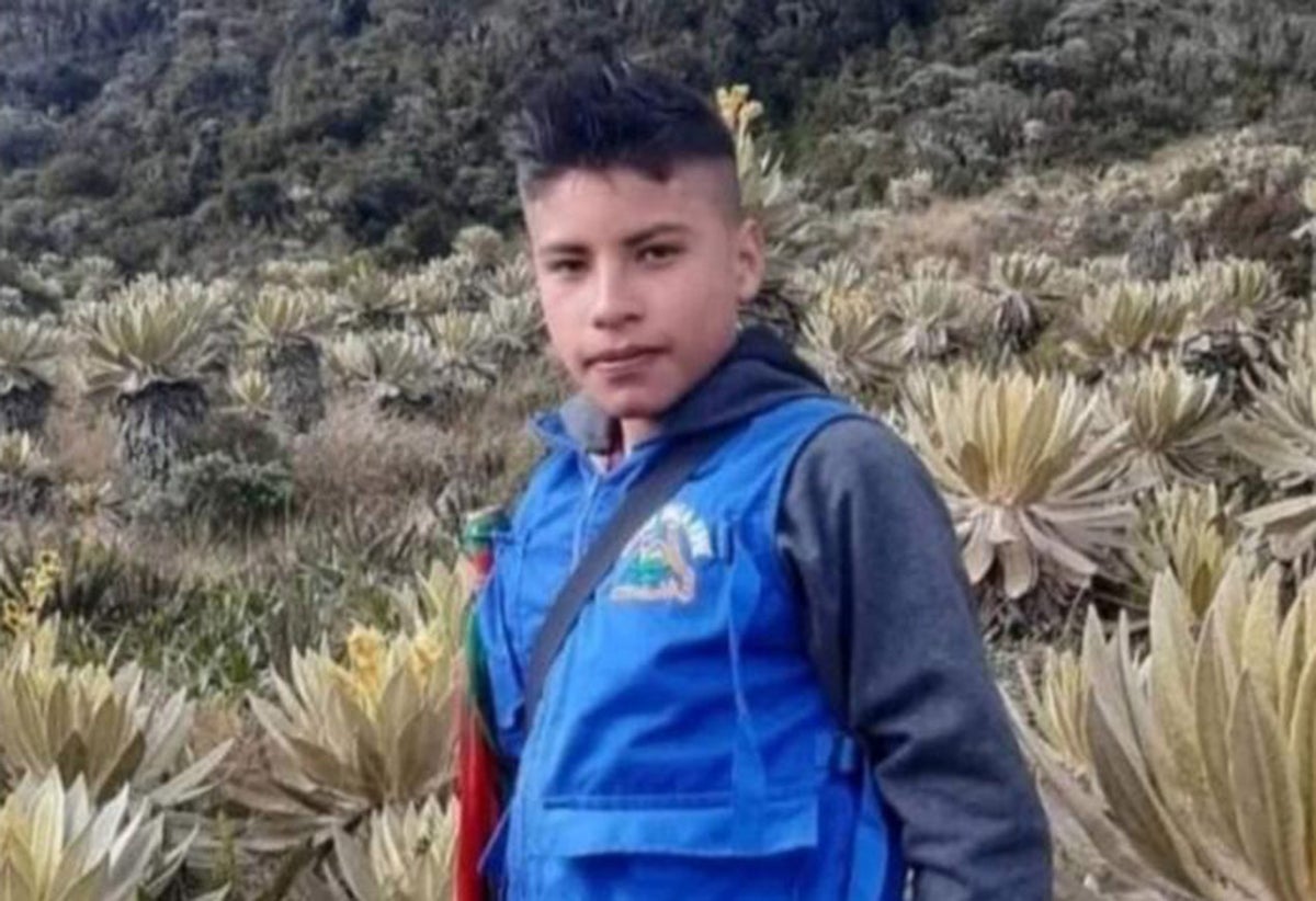 David Cucuñame, joven ambientalista asesinado