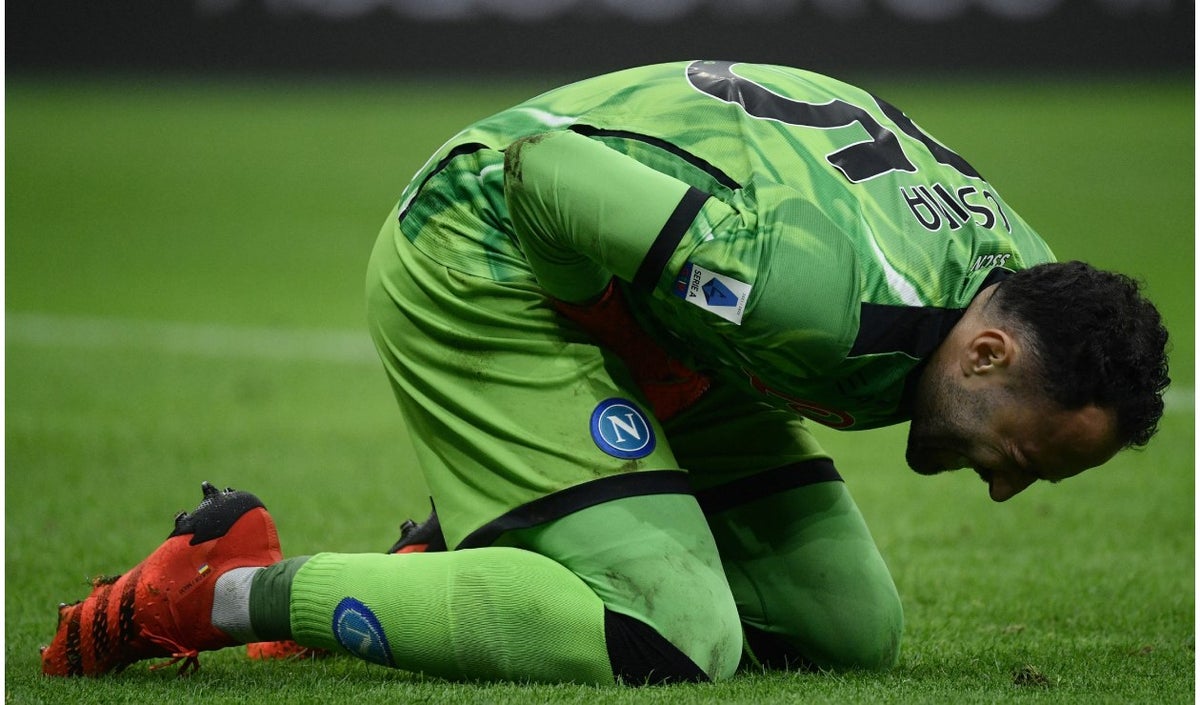 David Ospina había sufrido una lesión en la pierna izquierda.