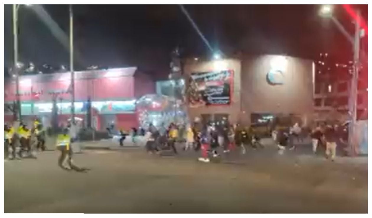 Disturbios en el sur de Bogotá