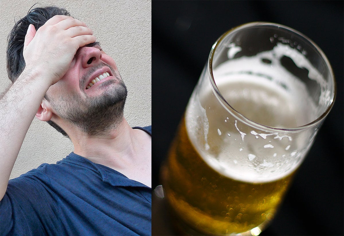 Dolor de cabeza y cerveza