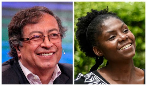 Gustavo Petro y Francia Márquez