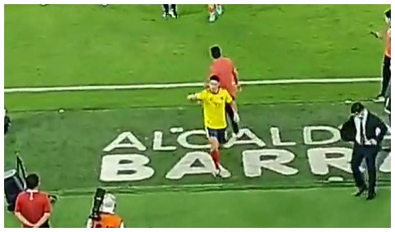 James Rodríguez en Eliminatorias a Qatar