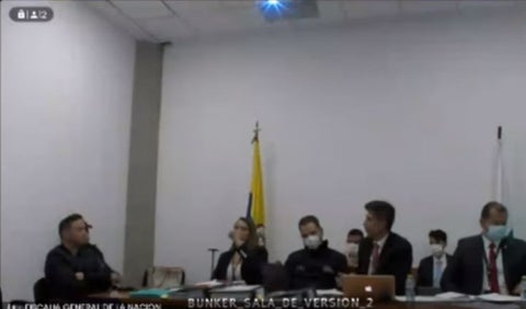 Jhonier Leal en audiencia de imputación de cargos por asesinato de su hermano