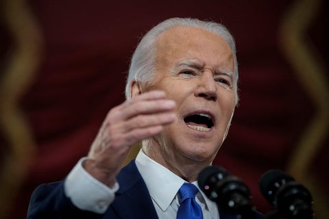 Joe Biden, discurso de la Unión
