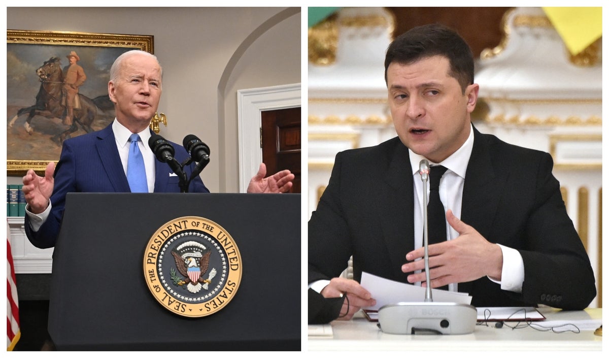 Joe Biden y Zelensky hablaron por teléfono