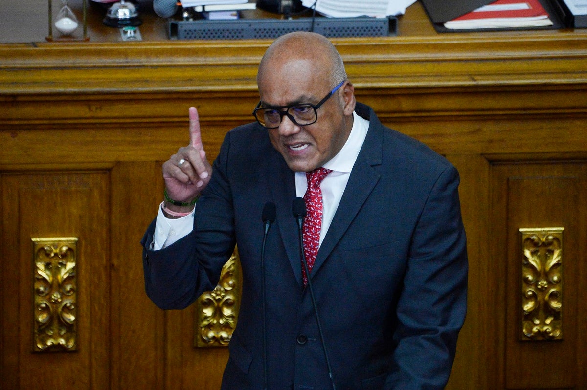 Presidente de la Asamblea Nacional de Venezuela, Jorge Rodríguez