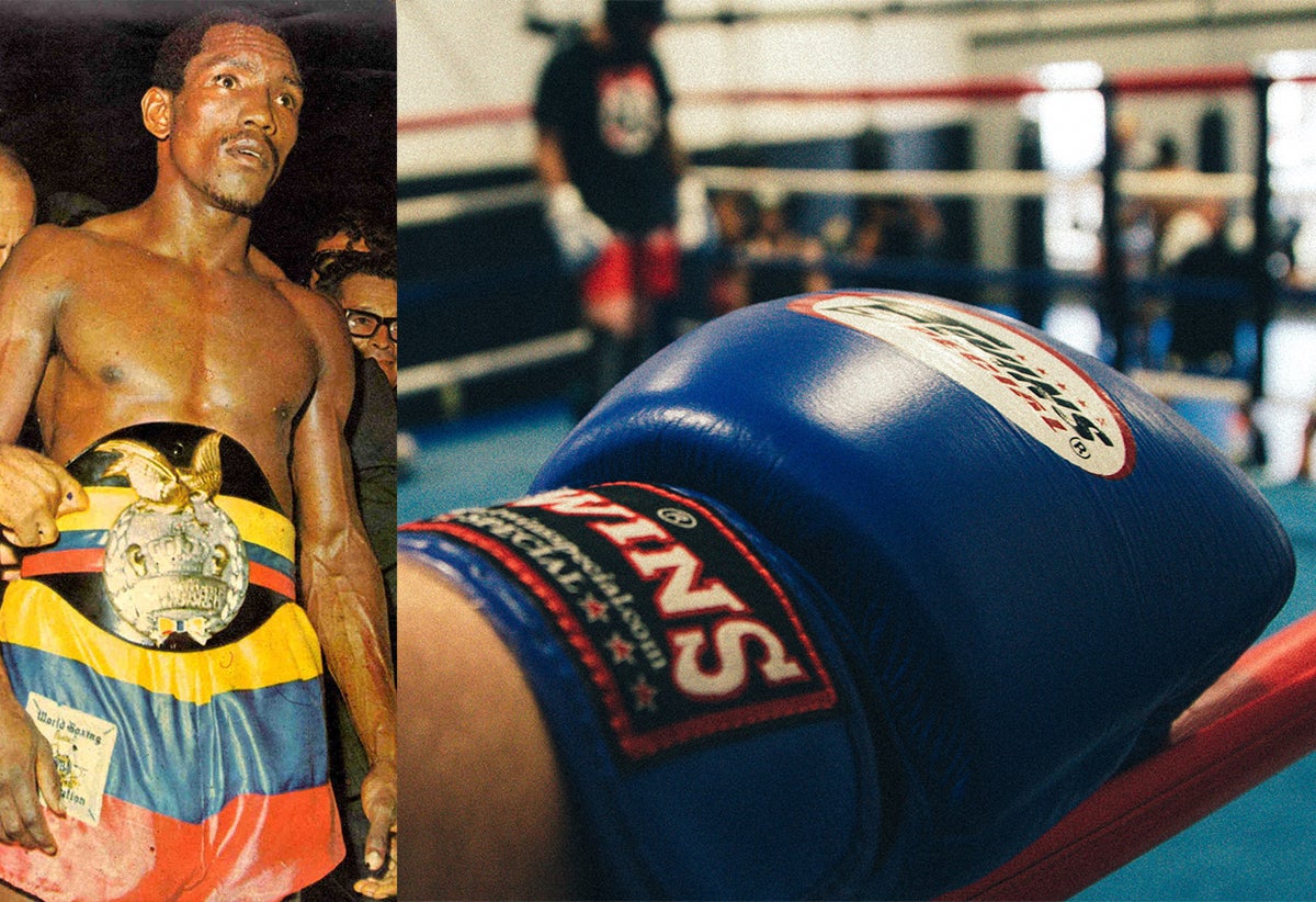 Kid Pambelé, boxeador colombiano