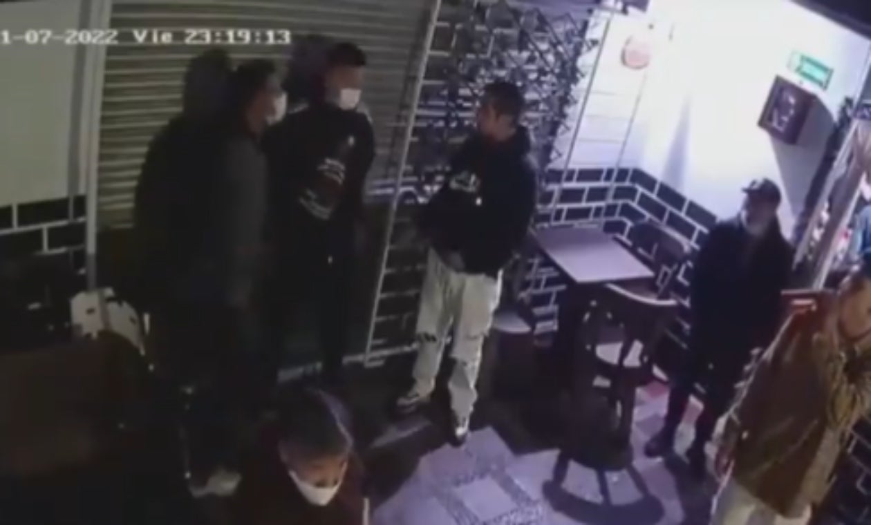 Atraco masivo en local de Puente Aranda