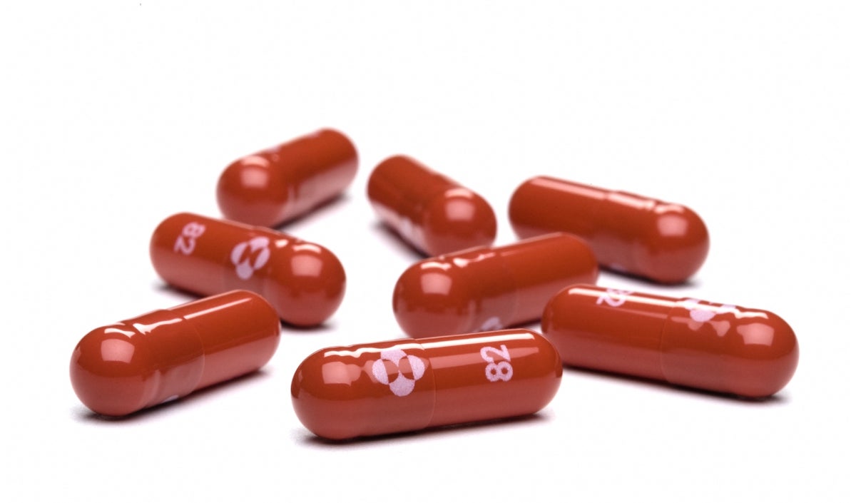Molnupiravir, medicamento usado para tratar covid-19