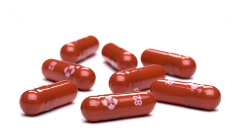 Molnupiravir, medicamento usado para tratar covid-19