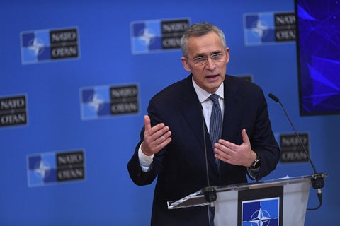 Secretario general de la OTAN, Jens Stoltenberg
