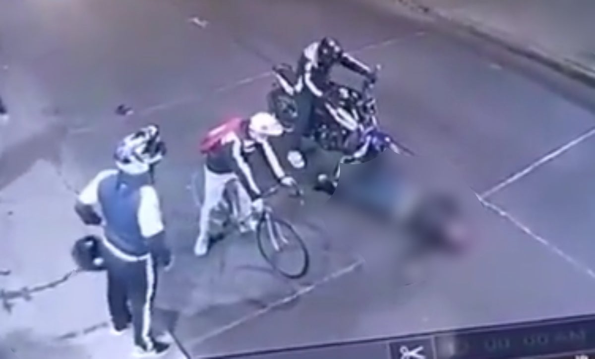 Motociclista arrolla a peatón en localidad de Bosa