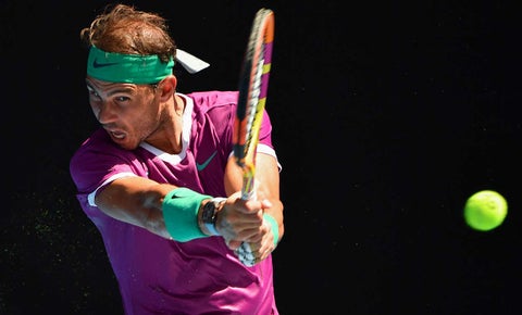 Rafael Nadal en Abierto de Australia 2022