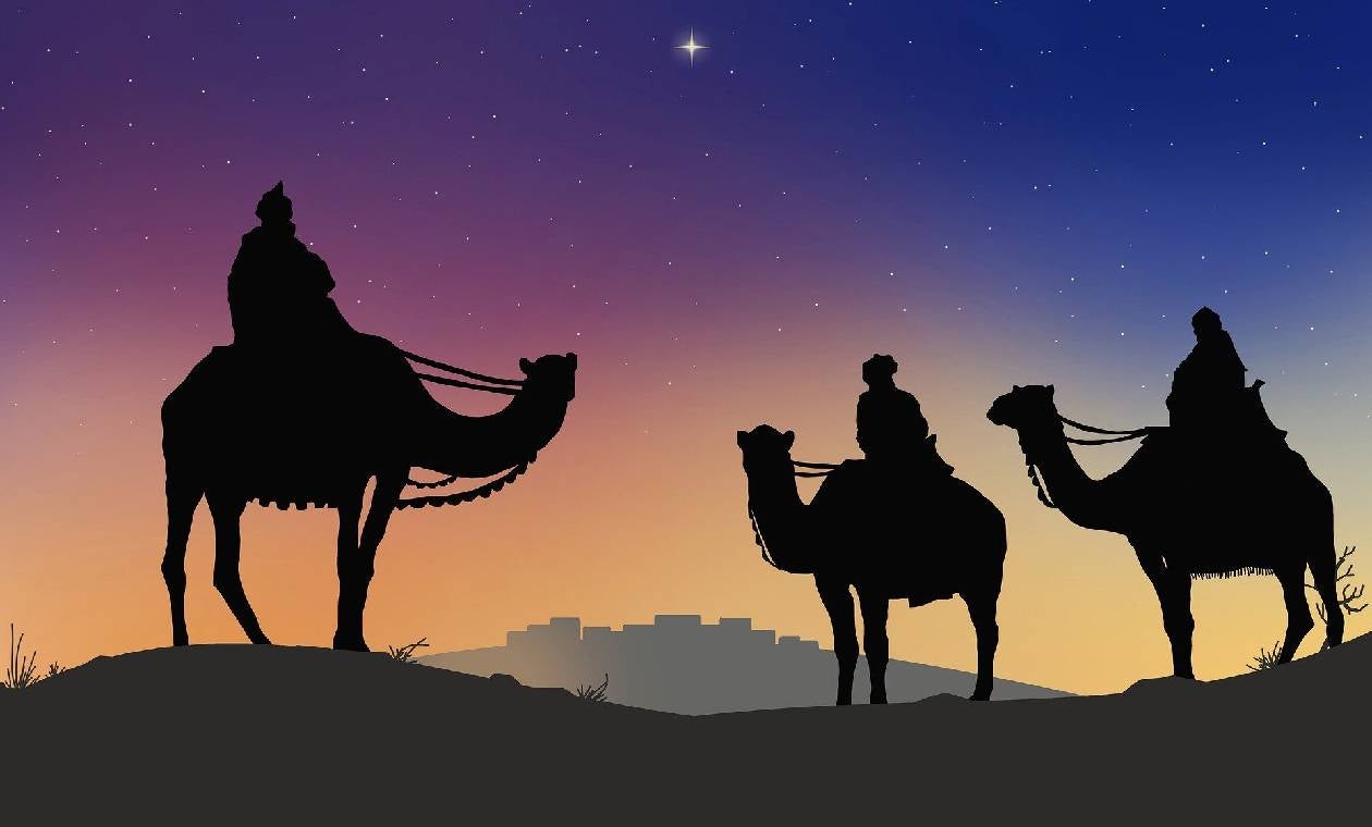 Reyes magos, ilustración