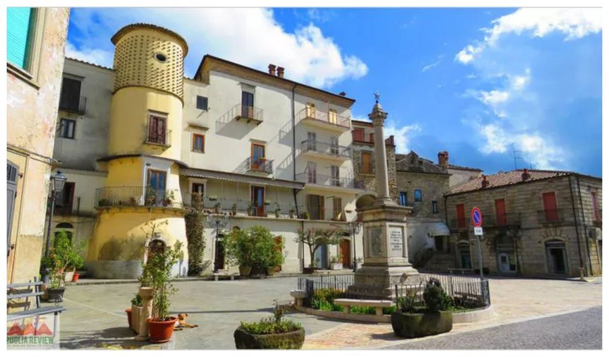 Roseto valfortore, pueblo en Italia