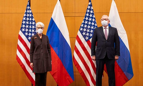 Reunión diplomática de EE.UU. y Rusia