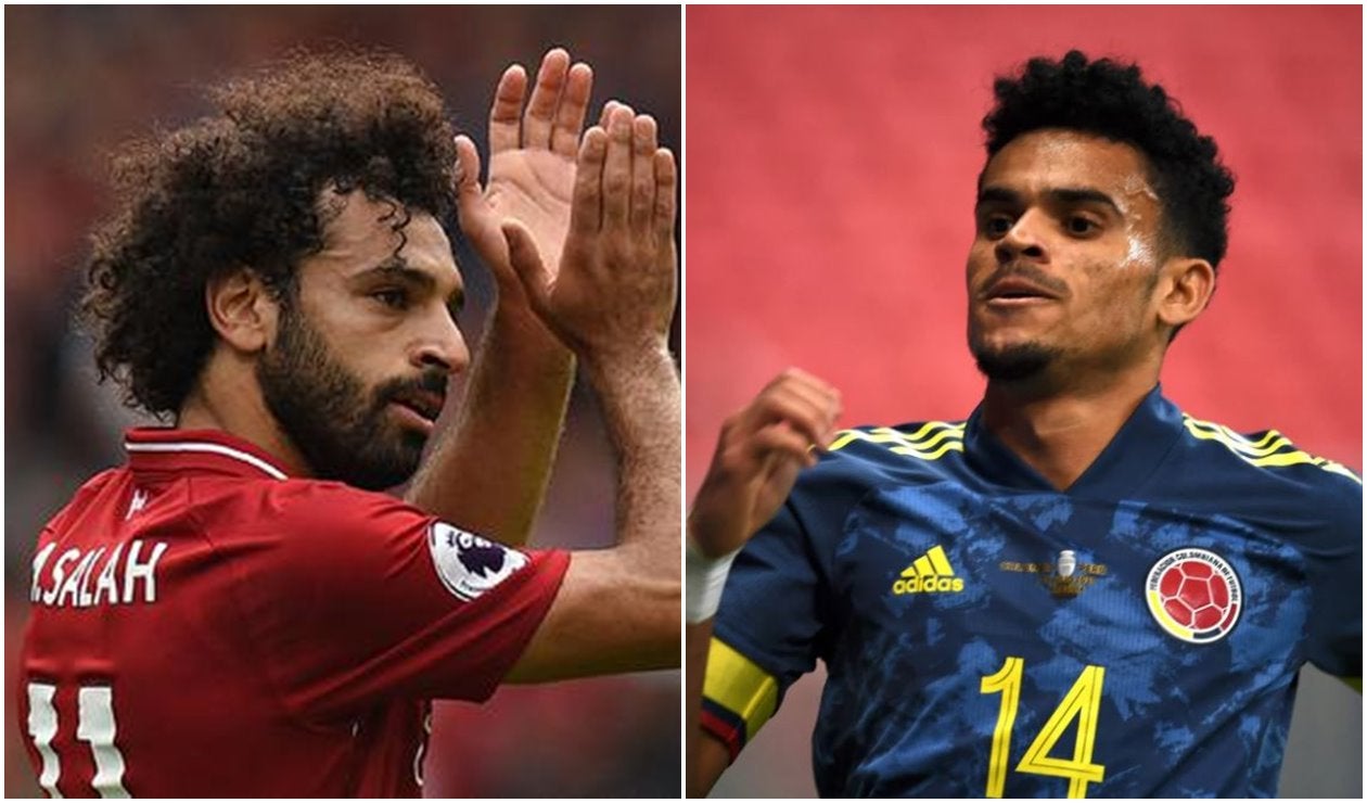 Salah y Luis Díaz