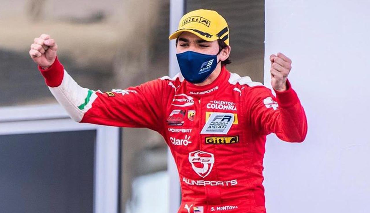 Sebastián Montoya, piloto colombiano