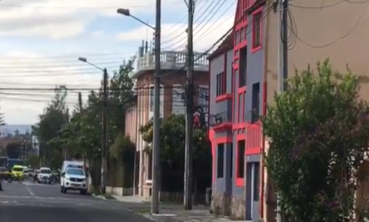Sede Casa Alternativa, donde hubo carga explosiva