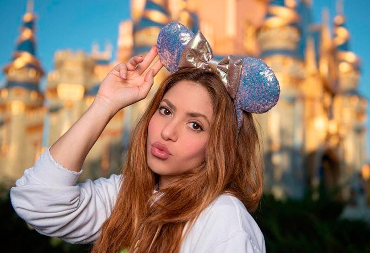 Shakira viaja a Diseny World