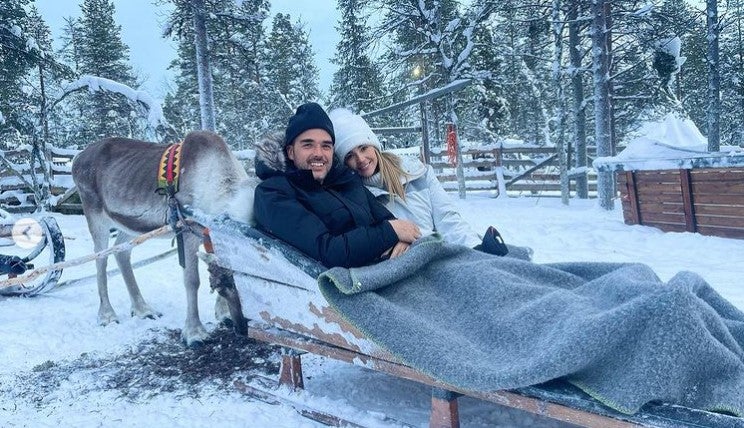 Tuti Vargas y su novio