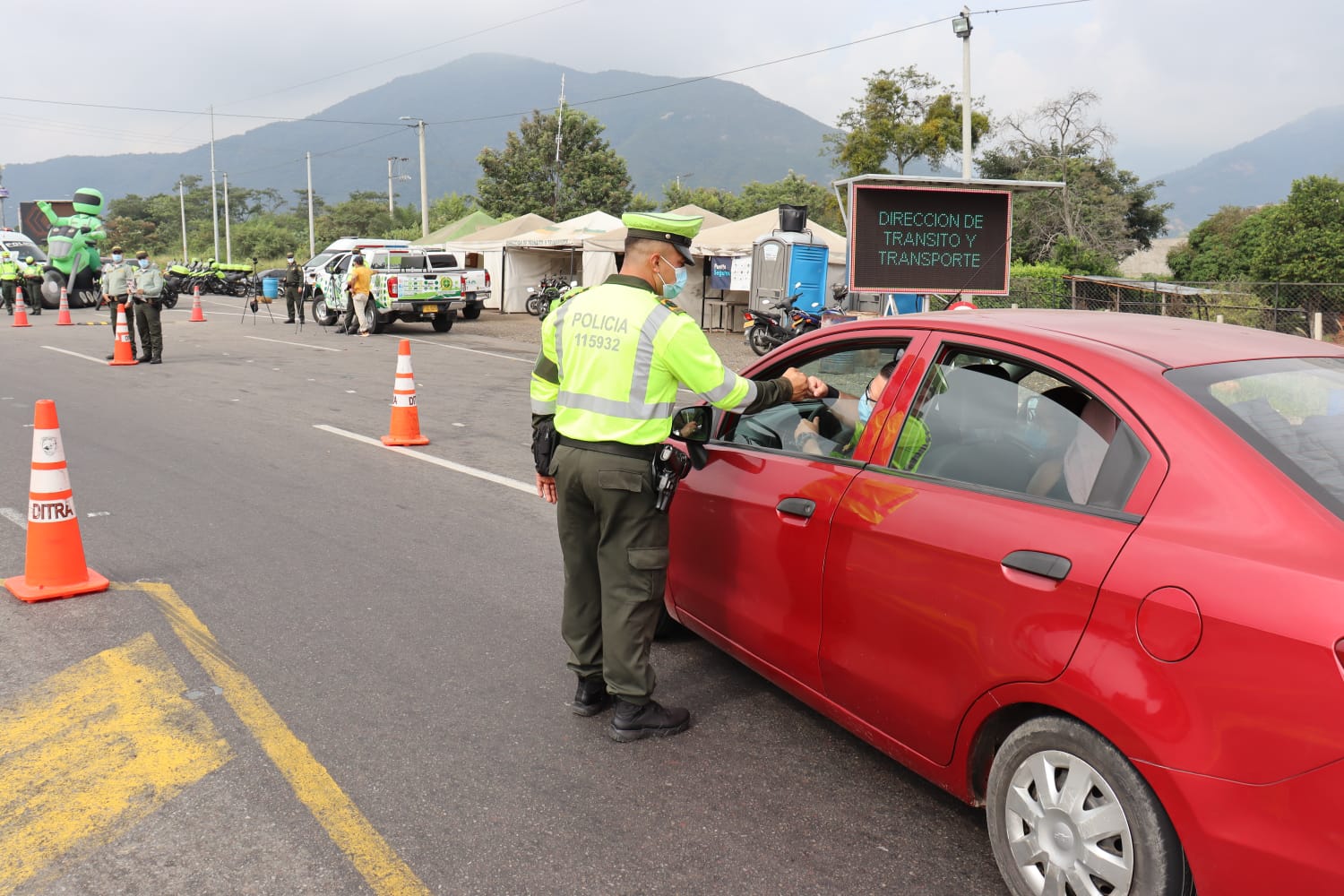 Operativos de seguridad en las vías