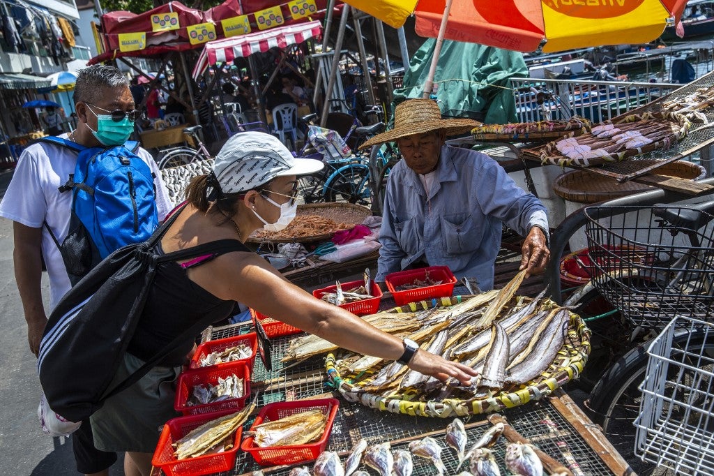 plaza de mercado de China