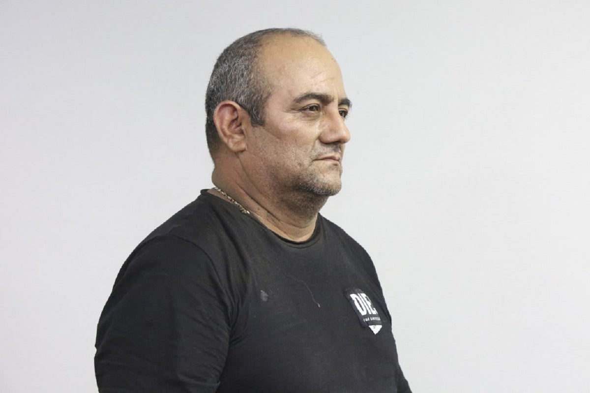 Dairo Antonio Úsuga, alias Otoniel, capturado en Colombia.