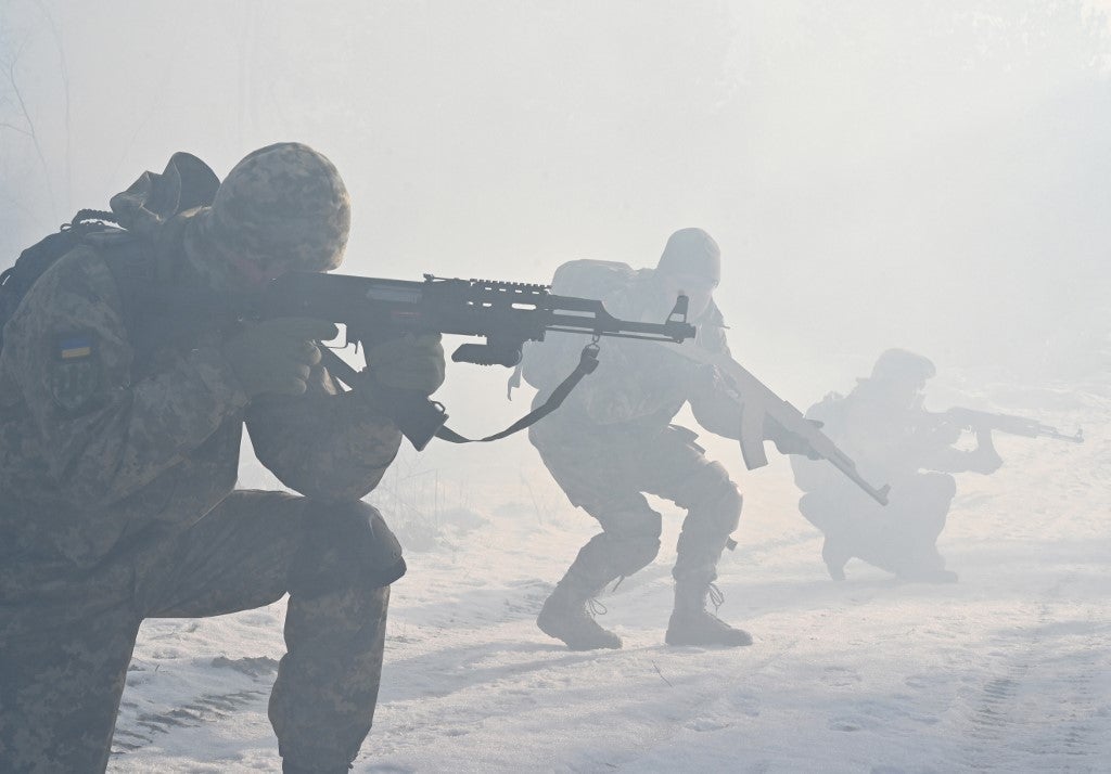 Combates en Kiev