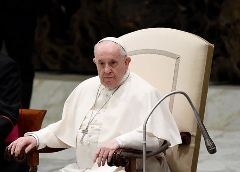Papa Francisco, en el Vaticano
