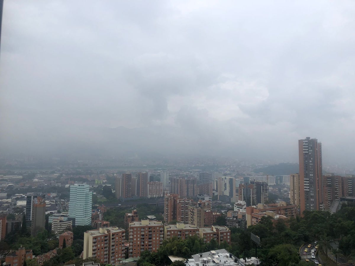 Mala calidad del aire en Medellín.