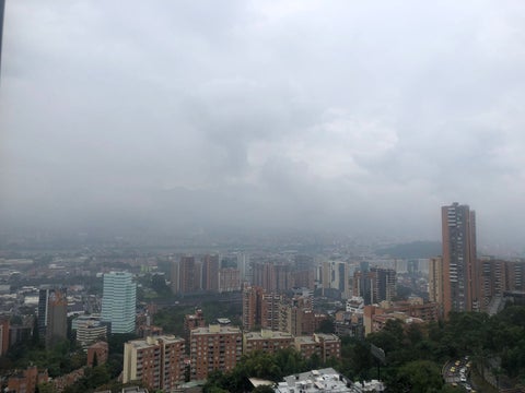 Mala calidad del aire en Medellín.