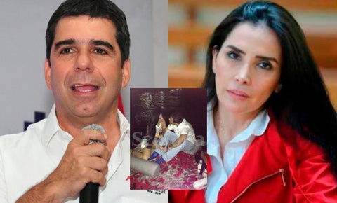 Alex Char y Aida Merlano