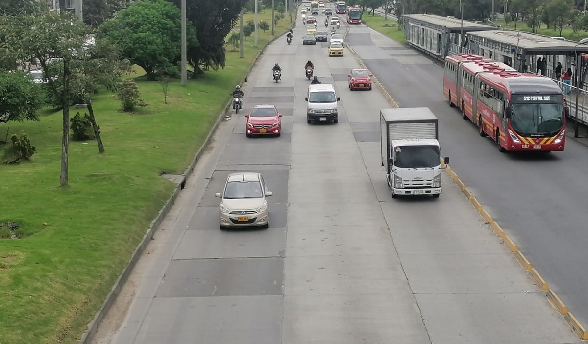 Autopista Norte y el peligro del mal estado de la vías