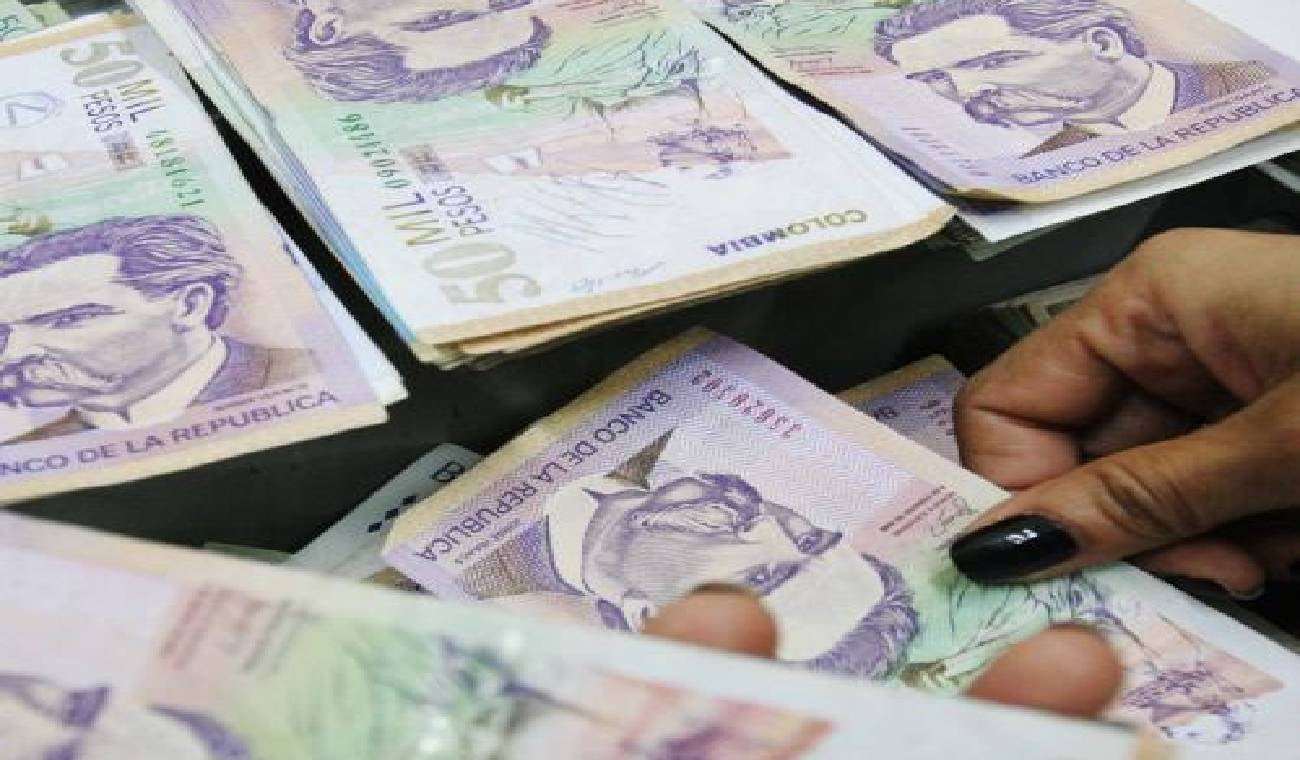 billetes colombianos