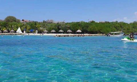 Playas de la zona insular de Cartagena