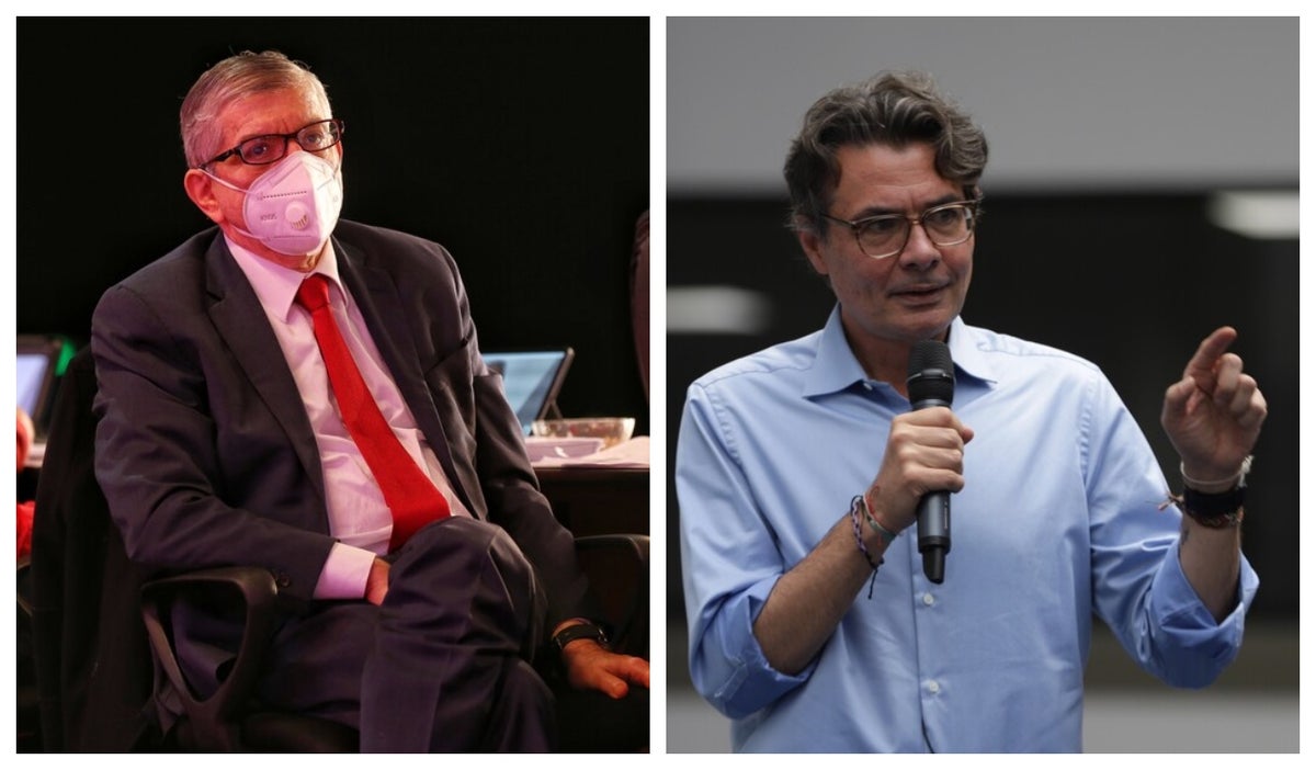 César Gaviria y Alejandro Gaviria se reconciliaron.