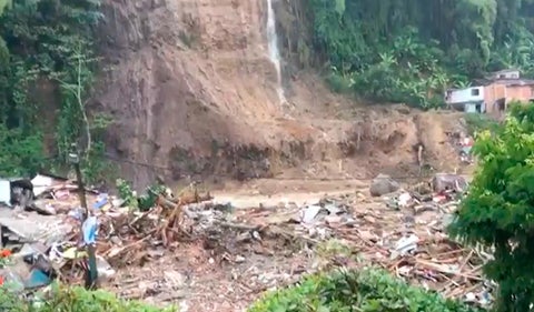 Deslizamiento en Pereira