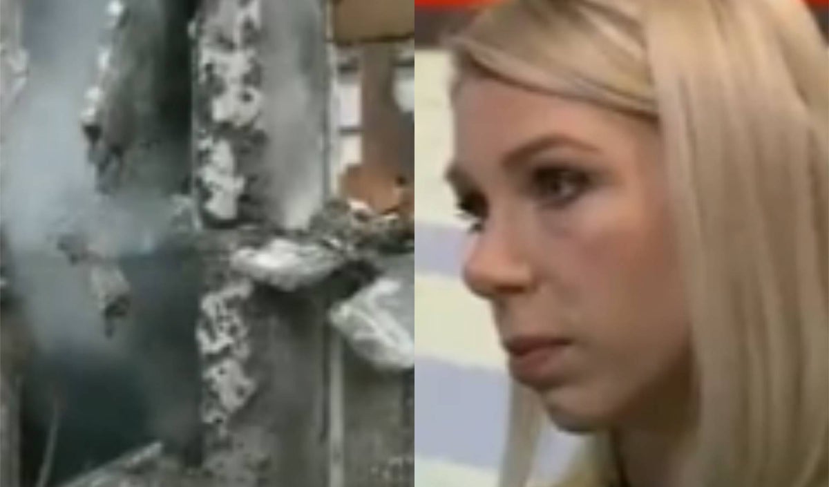 Presentadora ucraniana presenció como su casa fue bombardeada en plena transmisión
