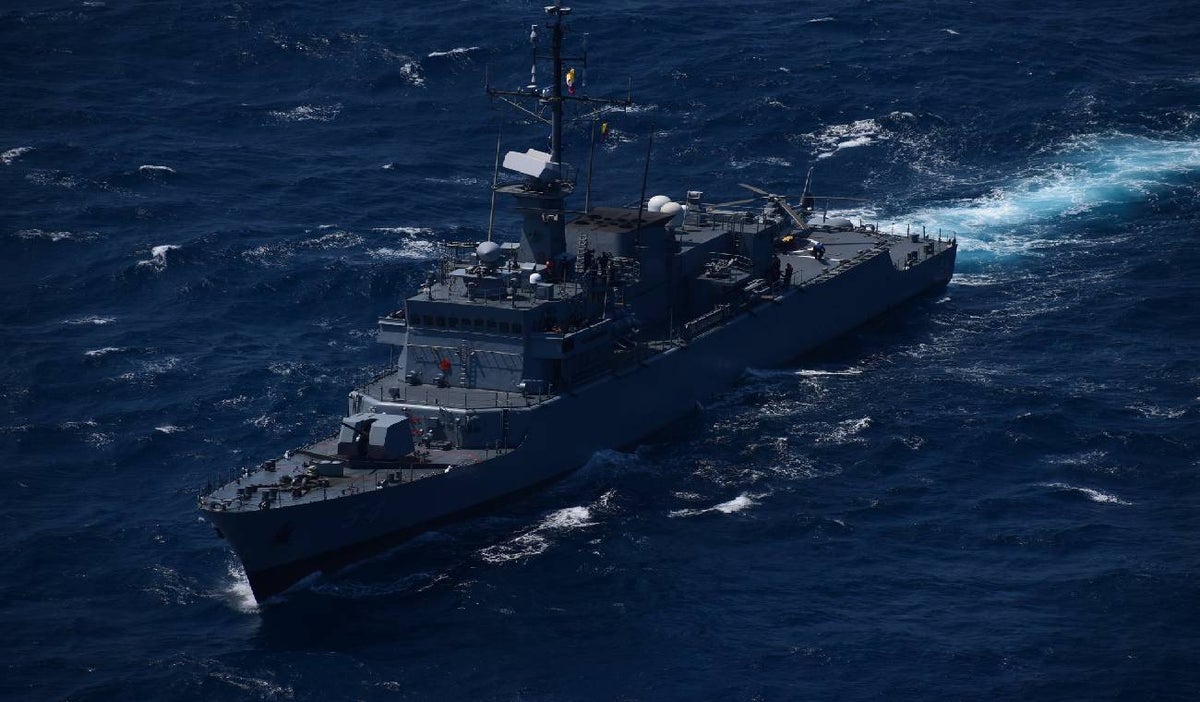 Entrenamiento naval en costas del caribe colombiano